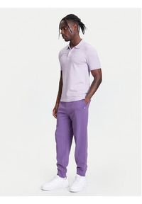 United Colors of Benetton - United Colors Of Benetton Spodnie dresowe 342ZUF01B Fioletowy Regular Fit. Kolor: fioletowy. Materiał: bawełna #4