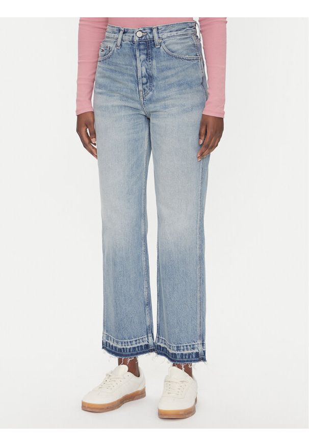 Tommy Jeans Jeansy Layla DW0DW20480 Niebieski Slim Fit. Kolor: niebieski