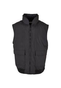 Kurtka puchowa bez rękawów Urban Classics Clean. Okazja: na co dzień. Kolor: czarny. Materiał: puch. Długość rękawa: bez rękawów. Styl: casual #1