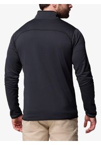 columbia - Bluza polarowa męska Columbia Essential Hike Grid Fleece Full Zip. Kolor: czarny. Materiał: polar. Sport: turystyka piesza