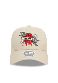 New Era Czapka z daszkiem Trucker New 60565268 Beżowy. Kolor: beżowy. Materiał: materiał