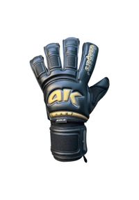 4KEEPERS - Rękawice bramkraskie dla dzieci CHAMP GOLD BLACK VI RF2G junior. Kolor: czarny