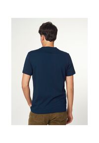 Ochnik - T-shirt męski. Kolor: niebieski. Materiał: bawełna #2