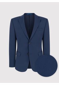 Pako Lorente - PAKO LORENTE – Wełniana marynarka garniturowa w kolorze granatowym. Kolor: niebieski. Materiał: wełna. Styl: klasyczny #1
