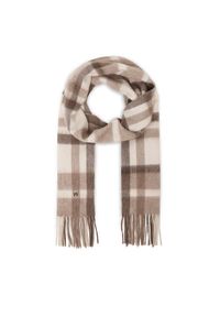 Weekend Max Mara Szalik Catone 2525546015 Beżowy. Kolor: beżowy. Materiał: materiał, kaszmir
