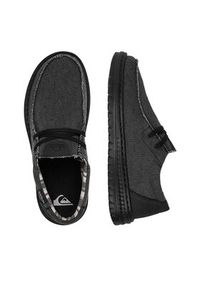 Quiksilver Półbuty WADE-02 Czarny. Kolor: czarny. Materiał: materiał #2