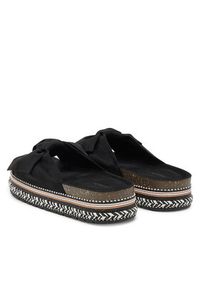 DeeZee Klapki E2050-3 Czarny. Kolor: czarny. Materiał: materiał #5