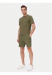 BOSS Szorty sportowe Waffle 50535884 Zielony Regular Fit. Kolor: zielony. Materiał: bawełna. Styl: sportowy #2