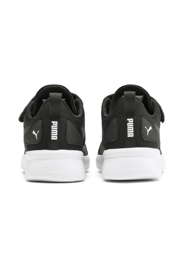 Buty do chodzenia dla dzieci Puma Low Flyer Runner. Zapięcie: rzepy. Kolor: biały, czarny, wielokolorowy. Materiał: syntetyk, tkanina, materiał. Szerokość cholewki: normalna. Sport: turystyka piesza