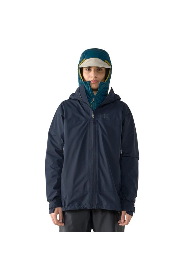 Damska kurtka wodoodporna Haglöfs L.I.M Airak. Kolor: niebieski. Sport: turystyka piesza