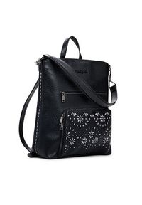 Desigual Plecak 25SAKP22 Czarny. Kolor: czarny. Materiał: skóra #4