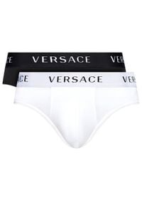 VERSACE - Versace Komplet 2 par slipów Basso AU04019 Kolorowy. Wzór: kolorowy #1