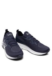 EA7 Emporio Armani Sneakersy X8X095 XK240 N527 Granatowy. Kolor: niebieski. Materiał: materiał #7