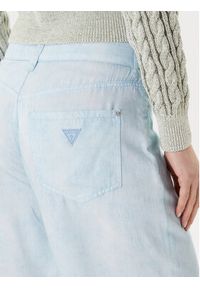 Guess Spodnie materiałowe 176485 Niebieski Slim Fit. Kolor: niebieski. Materiał: syntetyk #5