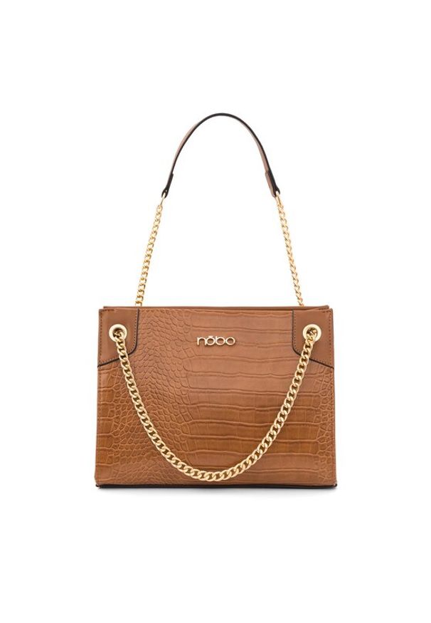 Nobo Torebka NBAG-N0190-C017 Brązowy. Kolor: brązowy. Materiał: skórzane