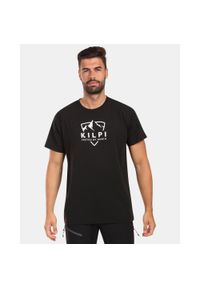 Męska koszulka funkcjonalna Kilpi DIXIE-M. Kolor: czarny. Sport: turystyka piesza #1