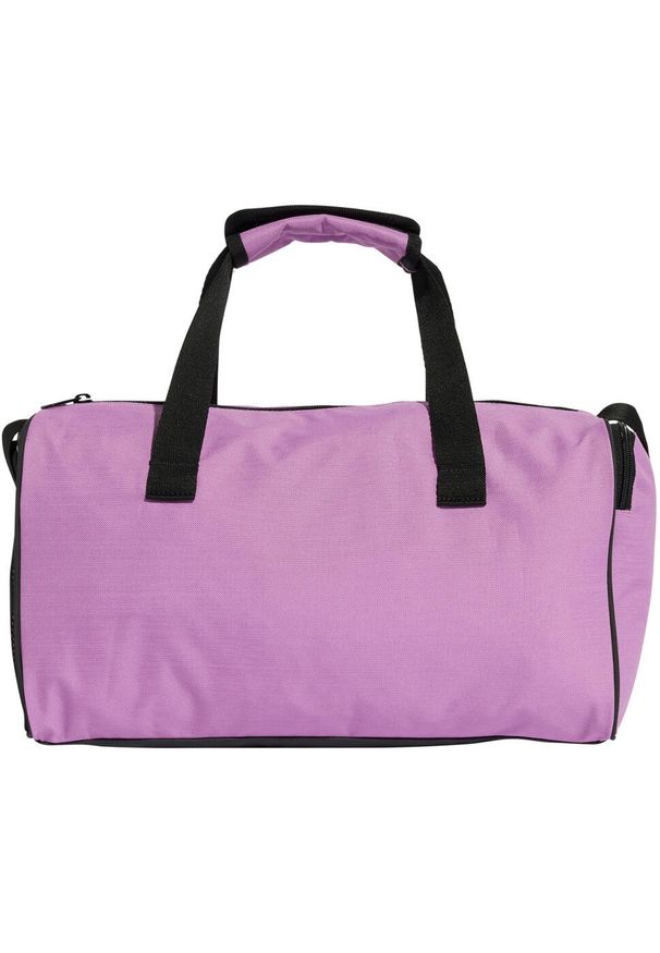 Adidas - Torba adidas Essentials Linear Duffel XS. Kolor: biały, wielokolorowy, czarny, fioletowy