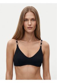 MICHAEL Michael Kors Góra od bikini MM06307 Czarny. Kolor: czarny. Materiał: syntetyk #1
