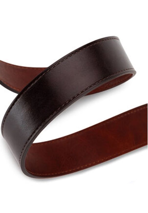 U.S. Polo Assn. Pasek AIUXT2567WAJ Brązowy. Kolor: brązowy. Materiał: skóra