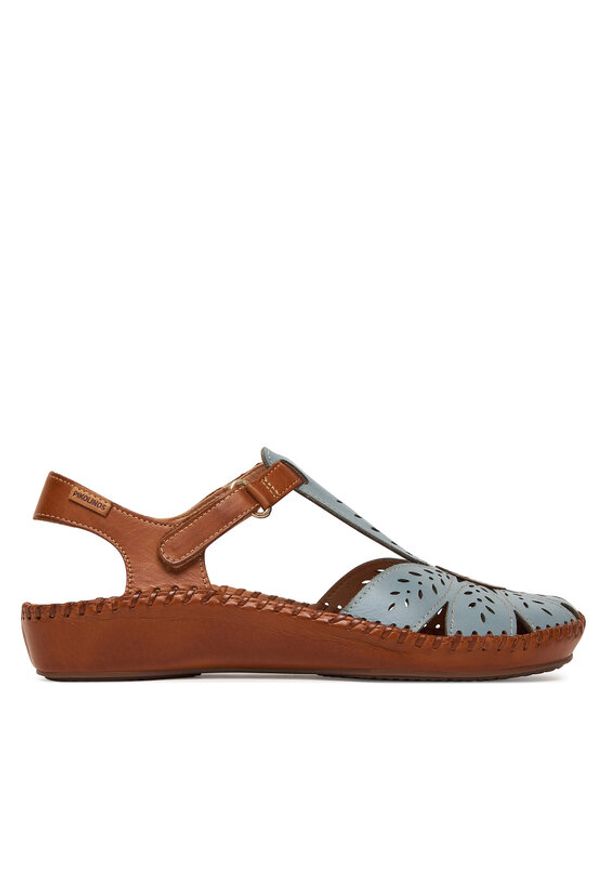 Pikolinos Sandały P. Vallarta 655-0841C1 Niebieski. Kolor: niebieski. Materiał: skóra