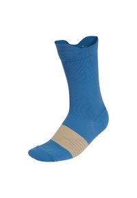 Adidas - Skarpety Runxgraphic 1 Pair. Kolor: beżowy, niebieski, wielokolorowy. Technologia: ClimaCool (Adidas). Sport: fitness #1