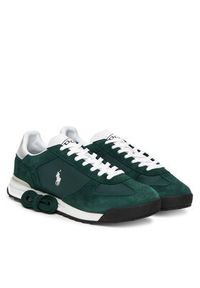Polo Ralph Lauren Sneakersy 809974041004 Zielony. Kolor: zielony. Materiał: zamsz, skóra #5