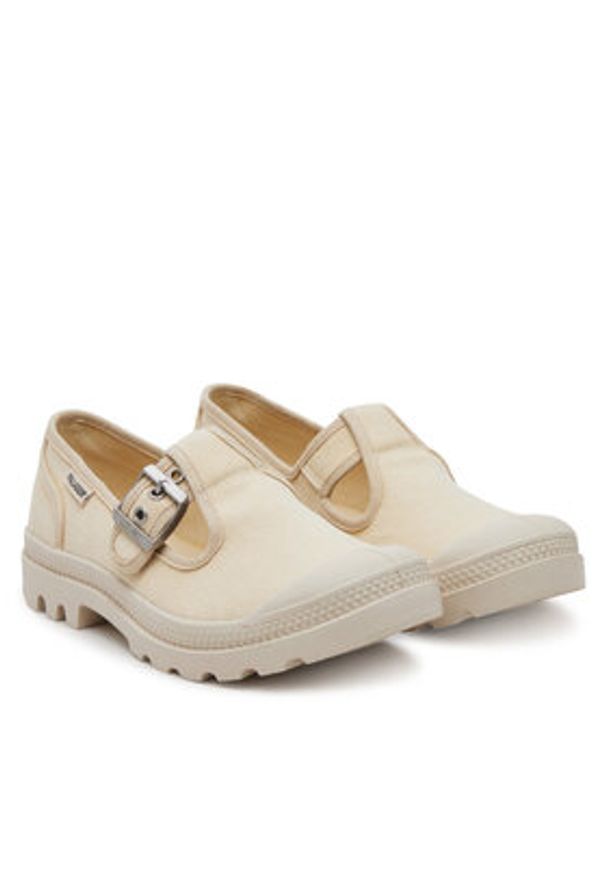 Palladium Półbuty Pampa M-Jane Washed 94475-210-M Beżowy. Kolor: beżowy. Materiał: materiał