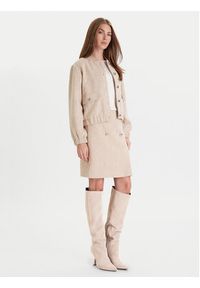 JOOP! Spódnica mini 58 253S58Saida 30047955 Beżowy Regular Fit. Kolor: beżowy. Materiał: syntetyk