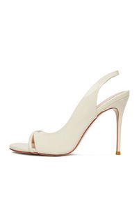 Eva Minge Sandały EO-TALIA-LT1022-201 Écru. Kolor: kremowy. Materiał: skóra, syntetyk #4