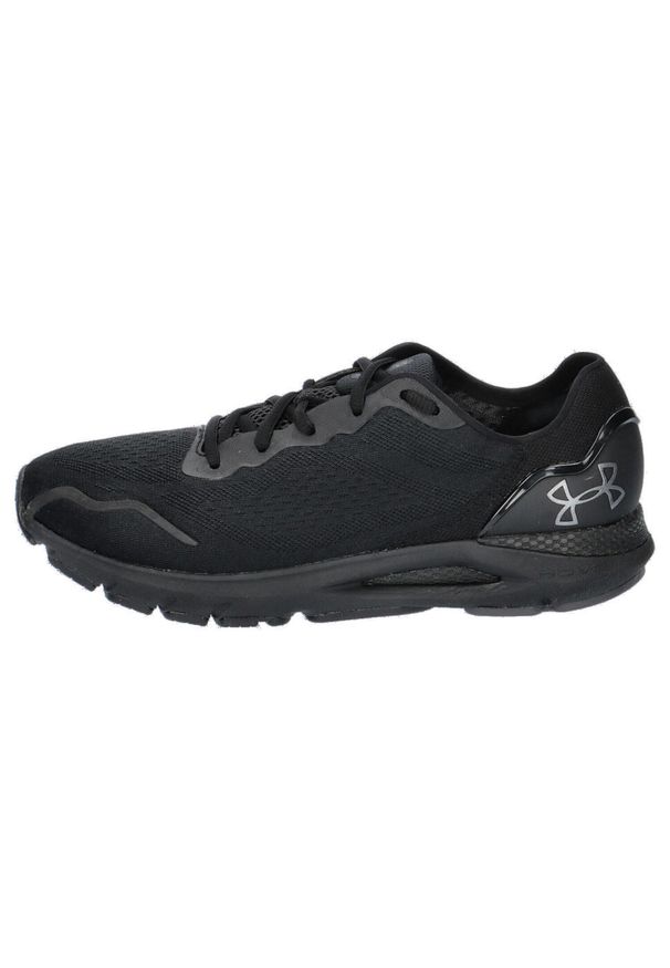 Buty do biegania męskie Under Armour Hovr Sonic 6. Zapięcie: sznurówki. Kolor: czarny. Materiał: guma, syntetyk, tkanina, materiał. Szerokość cholewki: normalna. Sport: bieganie