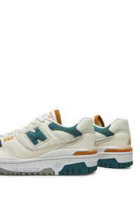 New Balance Sneakersy BB550VRA Biały. Kolor: biały. Materiał: skóra