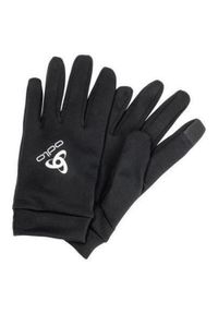 Rękawiczki zimowe multifunkcyjne dla dorosłych Odlo STRETCHFLEECE LINER E. Kolor: czarny. Sezon: zima. Sport: turystyka piesza #1