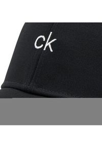 Calvin Klein Czapka z daszkiem Ck Center Cap K50K506087 Czarny. Kolor: czarny. Materiał: materiał