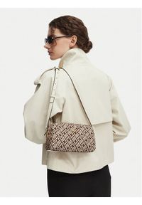 TOMMY HILFIGER - Tommy Hilfiger Torebka Th Grace Camera Bag Jacquard AW0AW18864 Brązowy. Kolor: brązowy #1