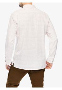 ROYAL ROBBINS - Koszula męska Royal Robbins Hempline Spaced L/S. Okazja: na co dzień. Kolor: biały. Styl: casual #2