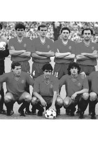 COPA FOOTBALL - Koszulka piłkarska retro dla dorosłych Hiszpania 1988 - Czerwona. Kolor: czerwony. Sport: piłka nożna