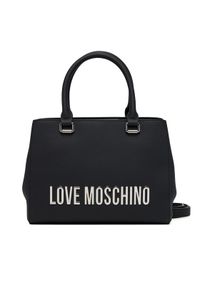 Love Moschino - LOVE MOSCHINO Torebka JC4022PP1NKD000B Czarny. Kolor: czarny. Materiał: skórzane