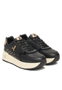 Patrizia Pepe Sneakersy PPJ917.31 Czarny. Kolor: czarny. Materiał: skóra #5