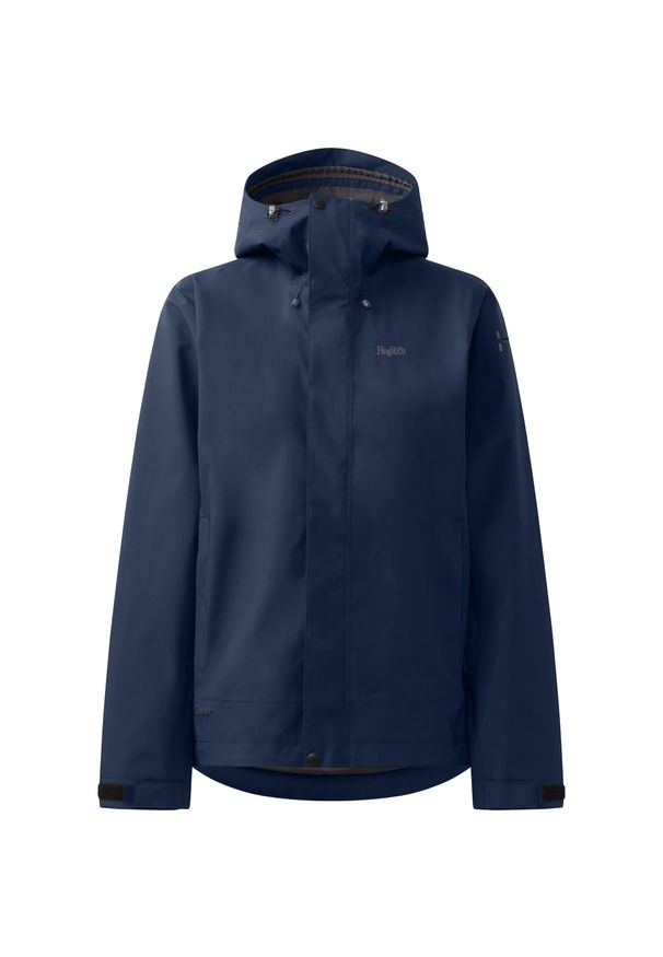 Damska kurtka wodoodporna Haglöfs Breeze. Kolor: niebieski