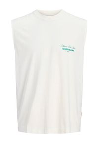 Jack & Jones Tank top Cassis 12295076 Biały Regular Fit. Kolor: biały. Materiał: bawełna #2