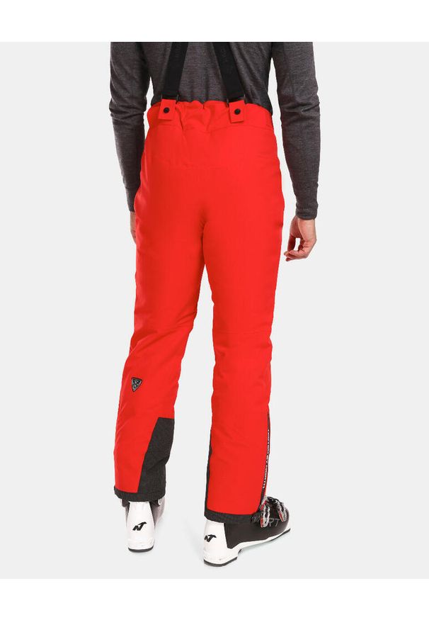 Męskie spodnie narciarskie Kilpi METHONE-M. Kolor: czerwony. Sezon: zima. Sport: narciarstwo