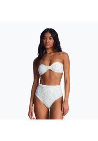 Góra od stroju kąpielowego Billabong Sweet Oasis Tanlines Bandeau. Kolor: biały