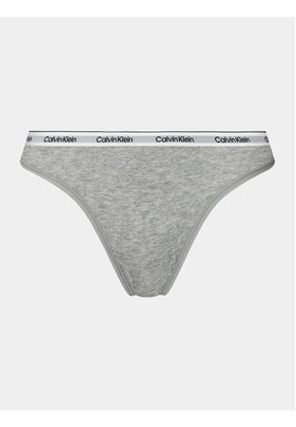 Calvin Klein Underwear Komplet 3 par stringów 000QD5209E Kolorowy. Materiał: bawełna. Wzór: kolorowy