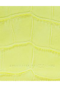 BENEDETTA BRUZZICHES - Torebka do ręki BB Coco Lemonade Small. Kolor: żółty. Styl: elegancki. Rodzaj torebki: do ręki #9