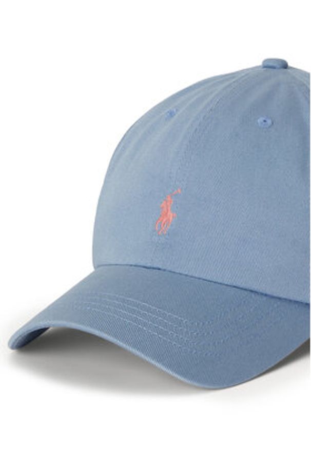Polo Ralph Lauren Czapka z daszkiem 3,22786E+11 Błękitny. Kolor: niebieski. Materiał: bawełna