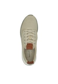 GANT - Gant Sneakersy 30638840 Beżowy. Kolor: beżowy. Materiał: materiał #5