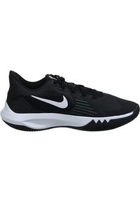 Buty do chodzenia męskie Nike Precision V. Kolor: czarny. Materiał: materiał, syntetyk, tkanina. Sport: turystyka piesza