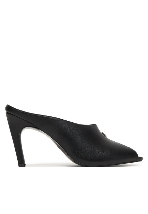 Replay - REPLAY Klapki GWH3L .000.C0001S Czarny. Kolor: czarny. Materiał: skóra