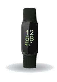 Opaska sportowa Fitbit by Google Inspire 3 czarny. Rodzaj zegarka: cyfrowe. Kolor: czarny. Materiał: skóra. Styl: sportowy