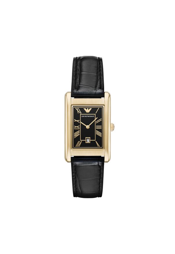 Zegarek Emporio Armani. Kolor: czarny